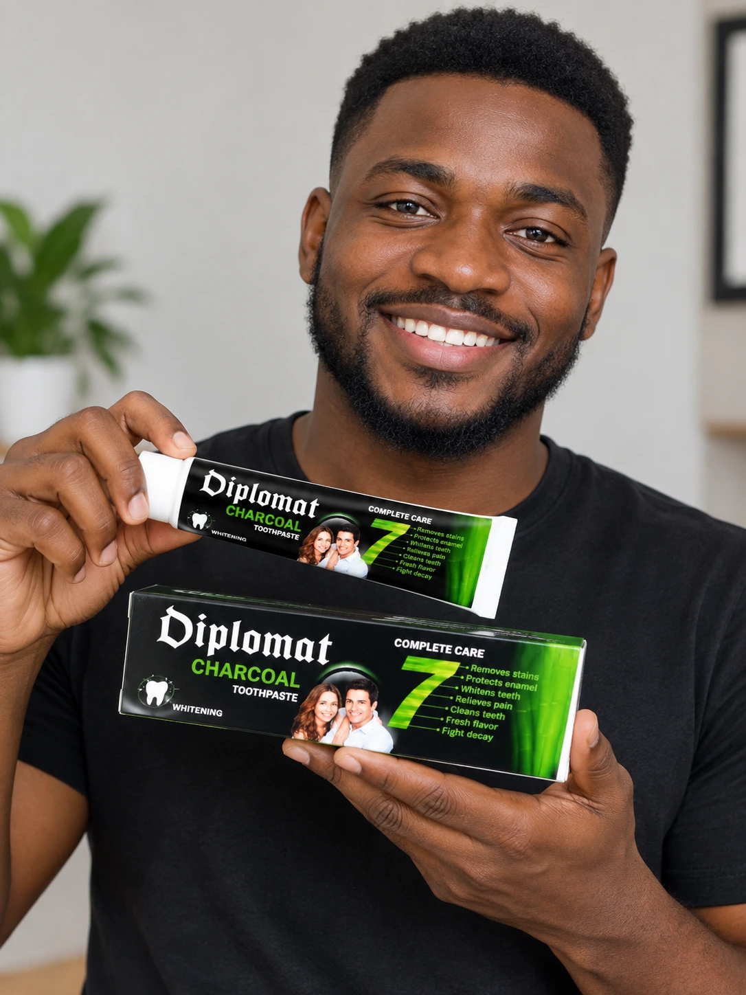 Diplomat toothbrush in purple